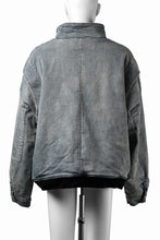 画像をギャラリービューアに読み込む, 【SAMPLE SALE】A.F ARTEFACT FLIGHT BLOUSON / FADED AGEING DENIM (INDIGO)
