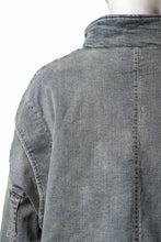 画像をギャラリービューアに読み込む, 【SAMPLE SALE】A.F ARTEFACT FLIGHT BLOUSON / FADED AGEING DENIM (INDIGO)