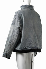 画像をギャラリービューアに読み込む, 【SAMPLE SALE】A.F ARTEFACT FLIGHT BLOUSON / FADED AGEING DENIM (INDIGO)