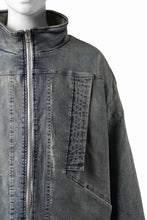 画像をギャラリービューアに読み込む, 【SAMPLE SALE】A.F ARTEFACT FLIGHT BLOUSON / FADED AGEING DENIM (INDIGO)