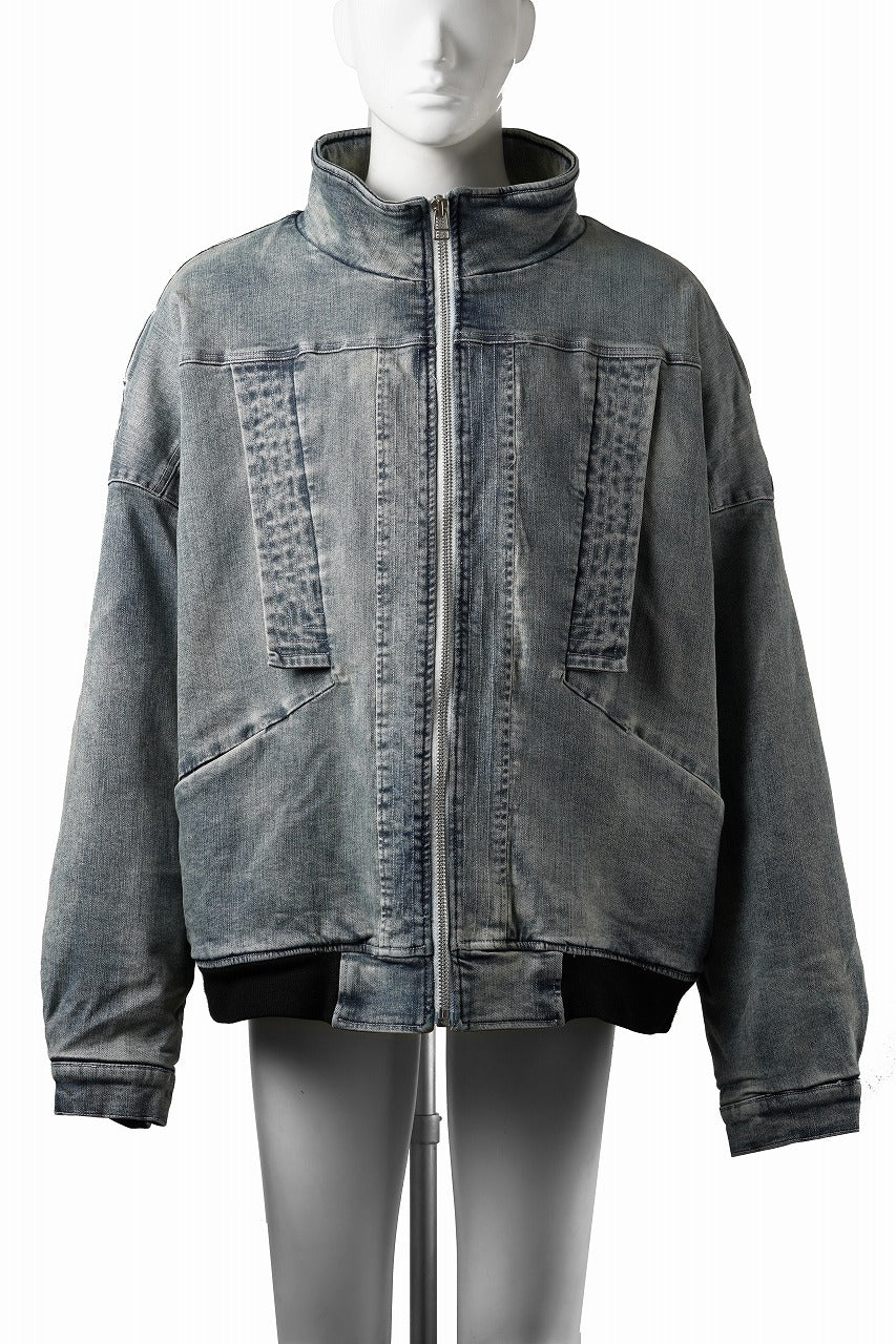 SAMPLE SALE】A.F ARTEFACT FLIGHT BLOUSON / FADED AGEING DENIM
