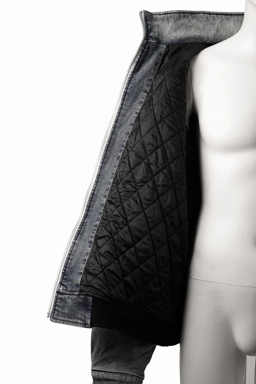 画像をギャラリービューアに読み込む, 【SAMPLE SALE】A.F ARTEFACT FLIGHT BLOUSON / FADED AGEING DENIM (INDIGO)