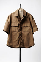 Load image into Gallery viewer, Ten c MID LAYER / HALF SLEEVE SHIRT JACKET (SIGARO)