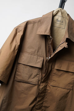 Load image into Gallery viewer, Ten c MID LAYER / HALF SLEEVE SHIRT JACKET (SIGARO)