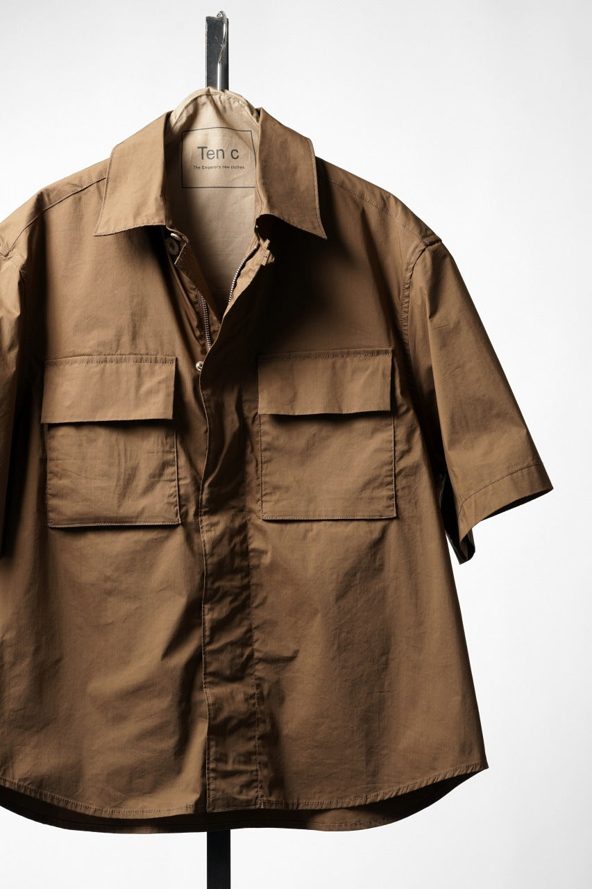 Load image into Gallery viewer, Ten c MID LAYER / HALF SLEEVE SHIRT JACKET (SIGARO)