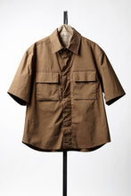 Load image into Gallery viewer, Ten c MID LAYER / HALF SLEEVE SHIRT JACKET (SIGARO)