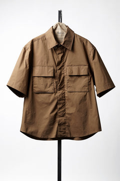 Load image into Gallery viewer, Ten c MID LAYER / HALF SLEEVE SHIRT JACKET (SIGARO)