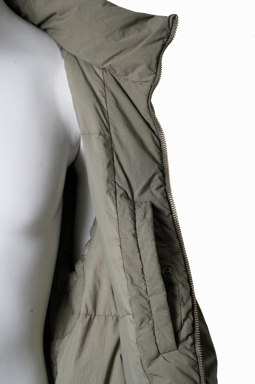 画像をギャラリービューアに読み込む, F/CE. GARMENT DYE DOWN JACKET (OLIVE)