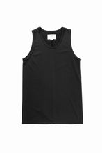 画像をギャラリービューアに読み込む, N/07 x black crow MINIMAL TANK TOP / MICRO FLEESE COTTON JERSEY (BLACK)