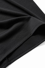 画像をギャラリービューアに読み込む, N/07 x black crow MINIMAL TANK TOP / MICRO FLEESE COTTON JERSEY (BLACK)
