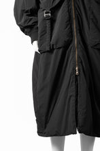 画像をギャラリービューアに読み込む, F/CE. GARMENT DYE DOWN MA-1 LONG COAT (BLACK)