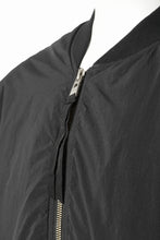 画像をギャラリービューアに読み込む, F/CE. GARMENT DYE DOWN MA-1 LONG COAT (BLACK)