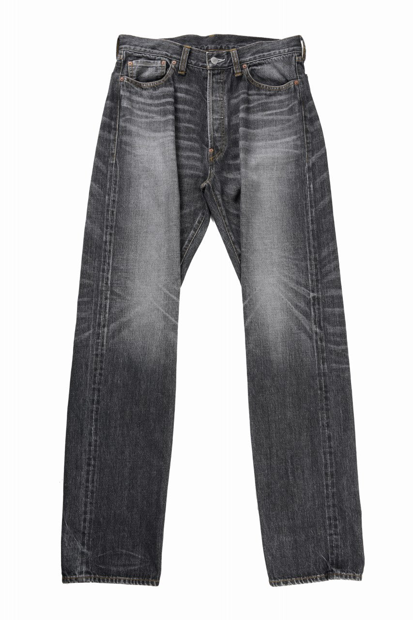 Load image into Gallery viewer, Y's for men x MASSES DENIM PANTS / HAND WASH 14.0oz BAUMWOLLE (BLACK)