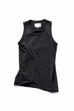 画像をギャラリービューアに読み込む, N/07 x black crow MINIMAL TANK TOP / MICRO FLEESE COTTON JERSEY (BLACK)