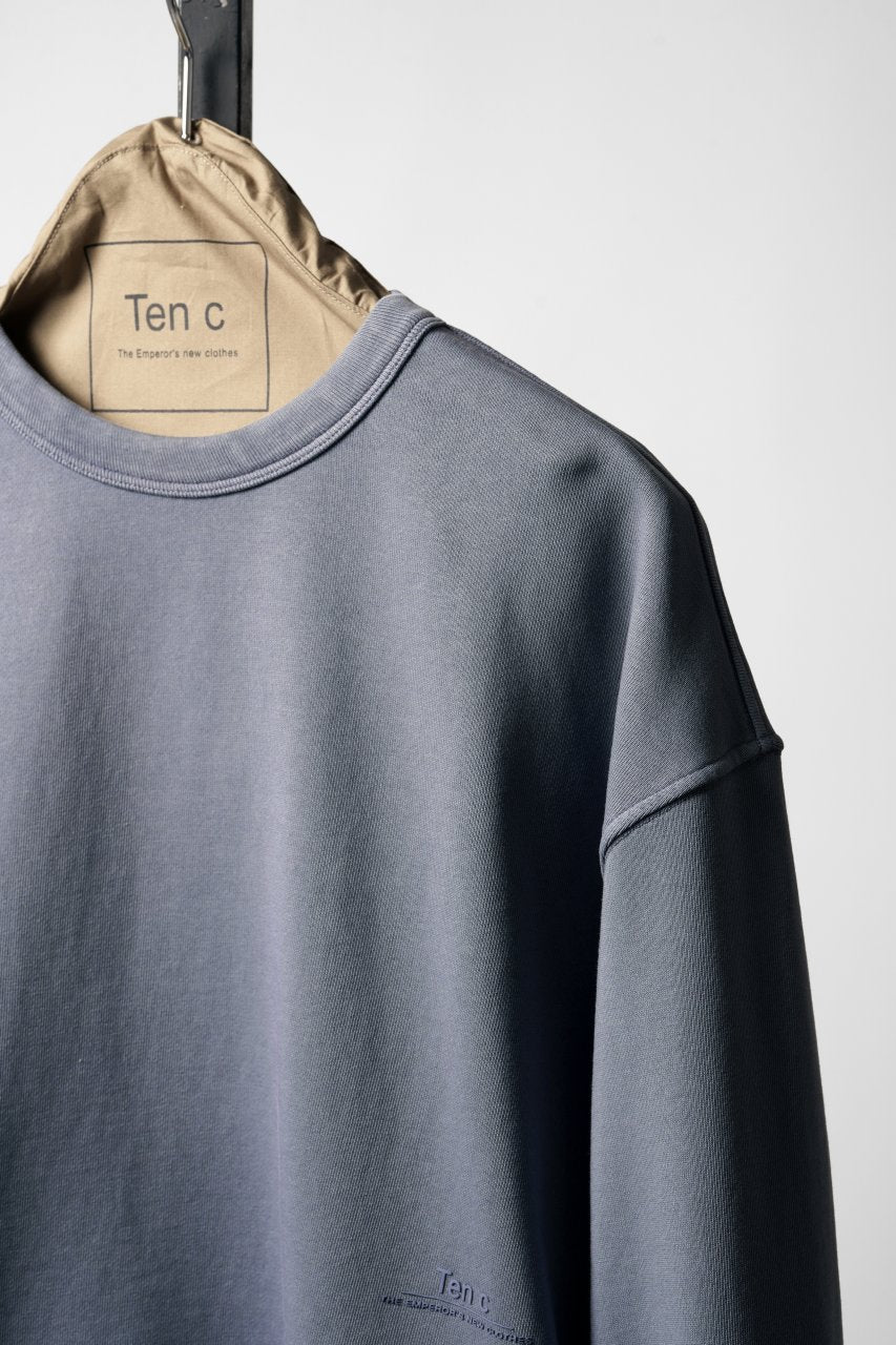 画像をギャラリービューアに読み込む, Ten c FLEECE / CREW NECK SWEAT SHIRT (GRIGIO CARBONE)