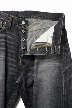 Load image into Gallery viewer, Y's for men x MASSES DENIM PANTS / HAND WASH 14.0oz BAUMWOLLE (BLACK)