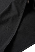画像をギャラリービューアに読み込む, N/07 x black crow MINIMAL TANK TOP / MICRO FLEESE COTTON JERSEY (BLACK)