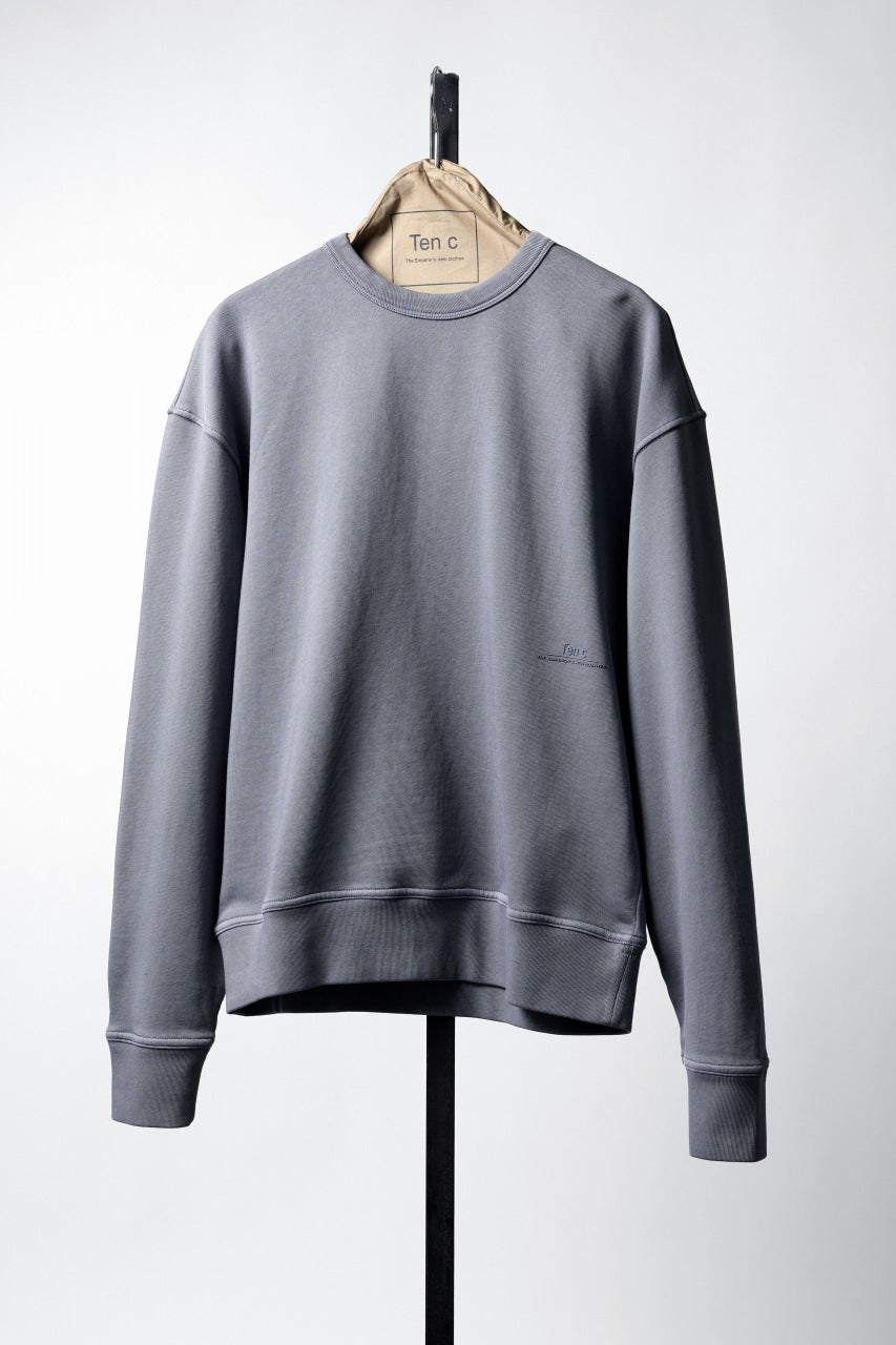画像をギャラリービューアに読み込む, Ten c FLEECE / CREW NECK SWEAT SHIRT (GRIGIO CARBONE)
