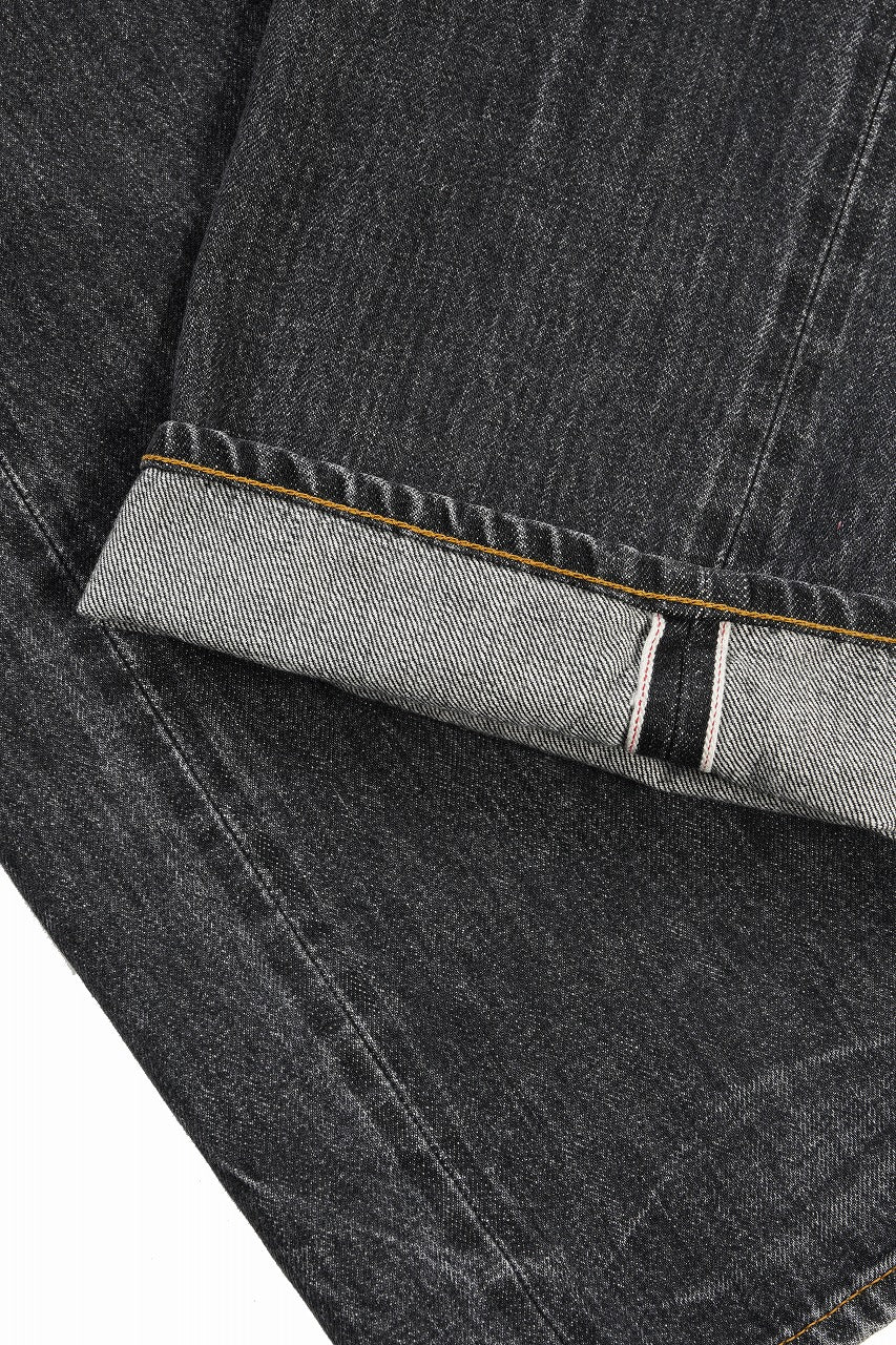 Load image into Gallery viewer, Y's for men x MASSES DENIM PANTS / HAND WASH 14.0oz BAUMWOLLE (BLACK)