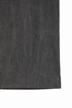 画像をギャラリービューアに読み込む, N/07 x black crow MINIMAL TANK TOP / DYED MEDIUM COTTON JERSEY (濃墨)