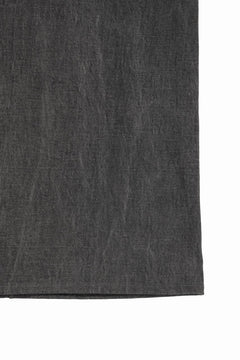 画像をギャラリービューアに読み込む, N/07 x black crow MINIMAL TANK TOP / DYED MEDIUM COTTON JERSEY (濃墨)
