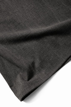 画像をギャラリービューアに読み込む, N/07 x black crow MINIMAL TANK TOP / DYED MEDIUM COTTON JERSEY (濃墨)