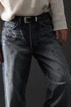 Load image into Gallery viewer, FULLCOUNT "Fear Of The Dark" Wide Denim Pants / 15.5oz Zimbabwe Selvedge Denim (INDIGO BLUE)