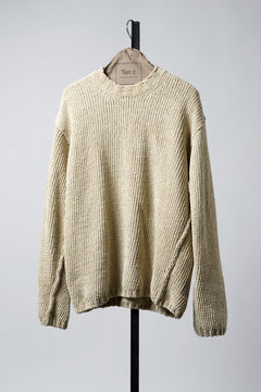 Load image into Gallery viewer, Ten c KNIT / MAGLIA GIROCOLLO (CAMOSCIO)