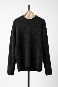 Load image into Gallery viewer, Ten c KNIT / MAGLIA GIROCOLLO (GRIGIO SMOG)