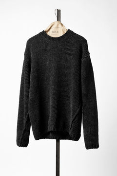 Load image into Gallery viewer, Ten c KNIT / MAGLIA GIROCOLLO (GRIGIO SMOG)