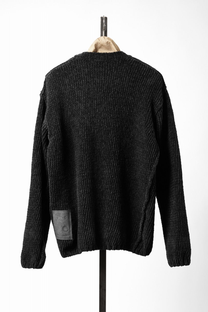 Load image into Gallery viewer, Ten c KNIT / MAGLIA GIROCOLLO (GRIGIO SMOG)