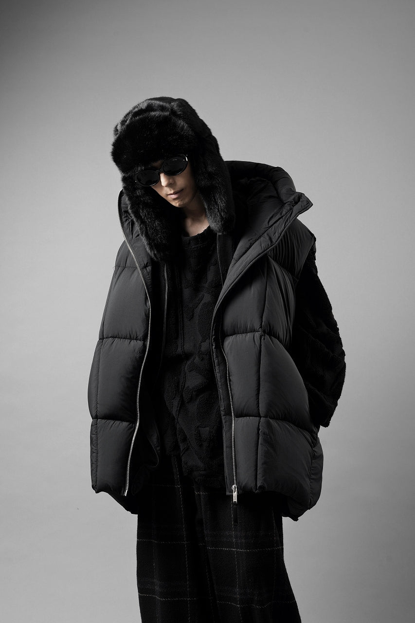 画像をギャラリービューアに読み込む, MASTERMIND WORLD x KANGOL® FAUX FUR TRAPPER (BLACK)