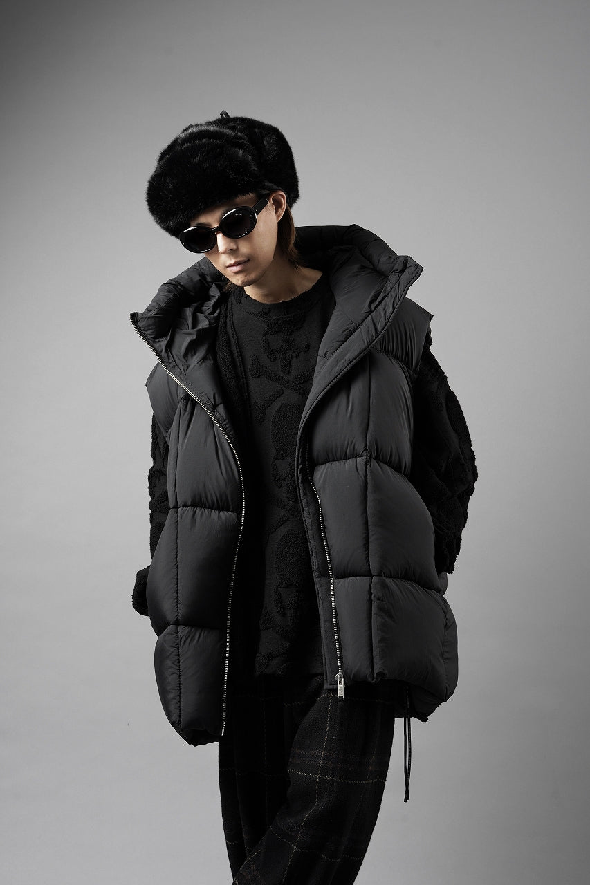 画像をギャラリービューアに読み込む, MASTERMIND WORLD x KANGOL® FAUX FUR TRAPPER (BLACK)