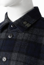 画像をギャラリービューアに読み込む, beauty : beast BEAVER TARTAN CHECK SHIRT (CHARCOAL CHECK)