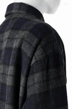 画像をギャラリービューアに読み込む, beauty : beast BEAVER TARTAN CHECK SHIRT (CHARCOAL CHECK)