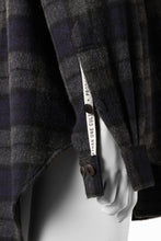 画像をギャラリービューアに読み込む, beauty : beast BEAVER TARTAN CHECK SHIRT (CHARCOAL CHECK)