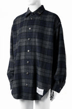 画像をギャラリービューアに読み込む, beauty : beast BEAVER TARTAN CHECK SHIRT (CHARCOAL CHECK)