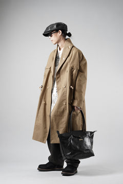 画像をギャラリービューアに読み込む, A TENTATIVE ATELIER exclusive V.De Sica TRAVEL TOTE BAG / VACHETTA HORSE LEATHER (BLACK)