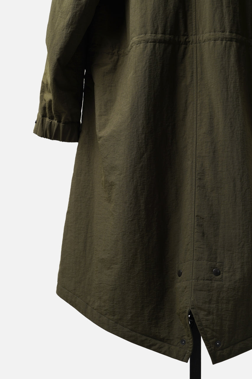 Load image into Gallery viewer, Y's for men MODS COAT / NYLON TASLAN with THINSULATE (KHAKI)