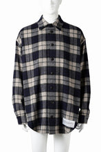 画像をギャラリービューアに読み込む, beauty : beast BEAVER TARTAN CHECK SHIRT (BEIGE CHECK)