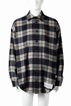 画像をギャラリービューアに読み込む, beauty : beast BEAVER TARTAN CHECK SHIRT (BEIGE CHECK)