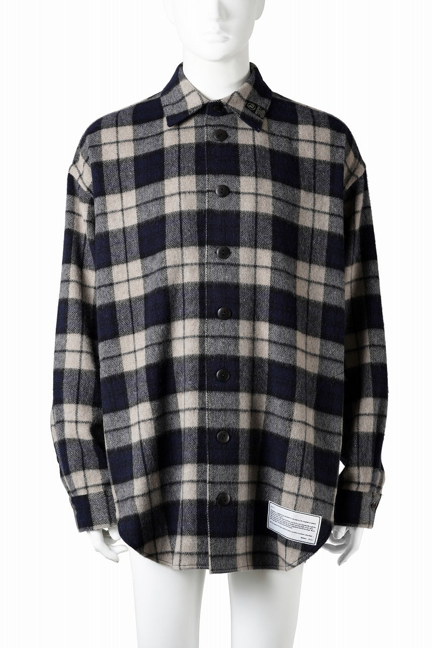 画像をギャラリービューアに読み込む, beauty : beast BEAVER TARTAN CHECK SHIRT (BEIGE CHECK)