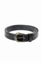 Load image into Gallery viewer, Y's for men x MASSES HEAVY OIL LEATHER BELT (BLACK)