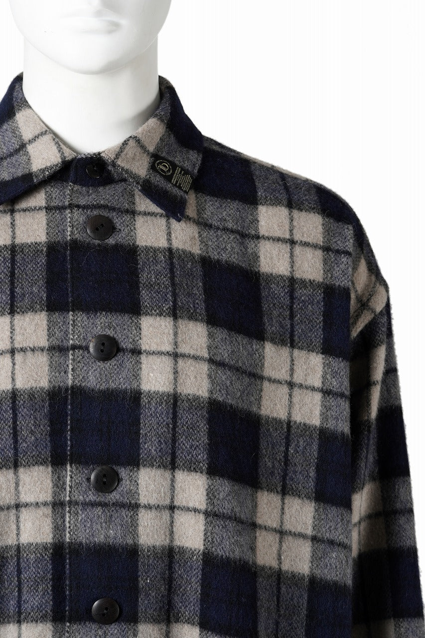 画像をギャラリービューアに読み込む, beauty : beast BEAVER TARTAN CHECK SHIRT (BEIGE CHECK)