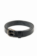 Load image into Gallery viewer, Y's for men x MASSES HEAVY OIL LEATHER BELT (BLACK)