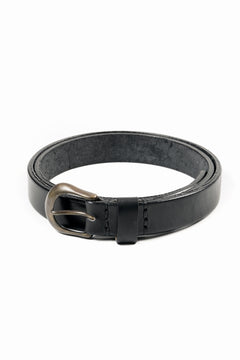 Load image into Gallery viewer, Y's for men x MASSES HEAVY OIL LEATHER BELT (BLACK)