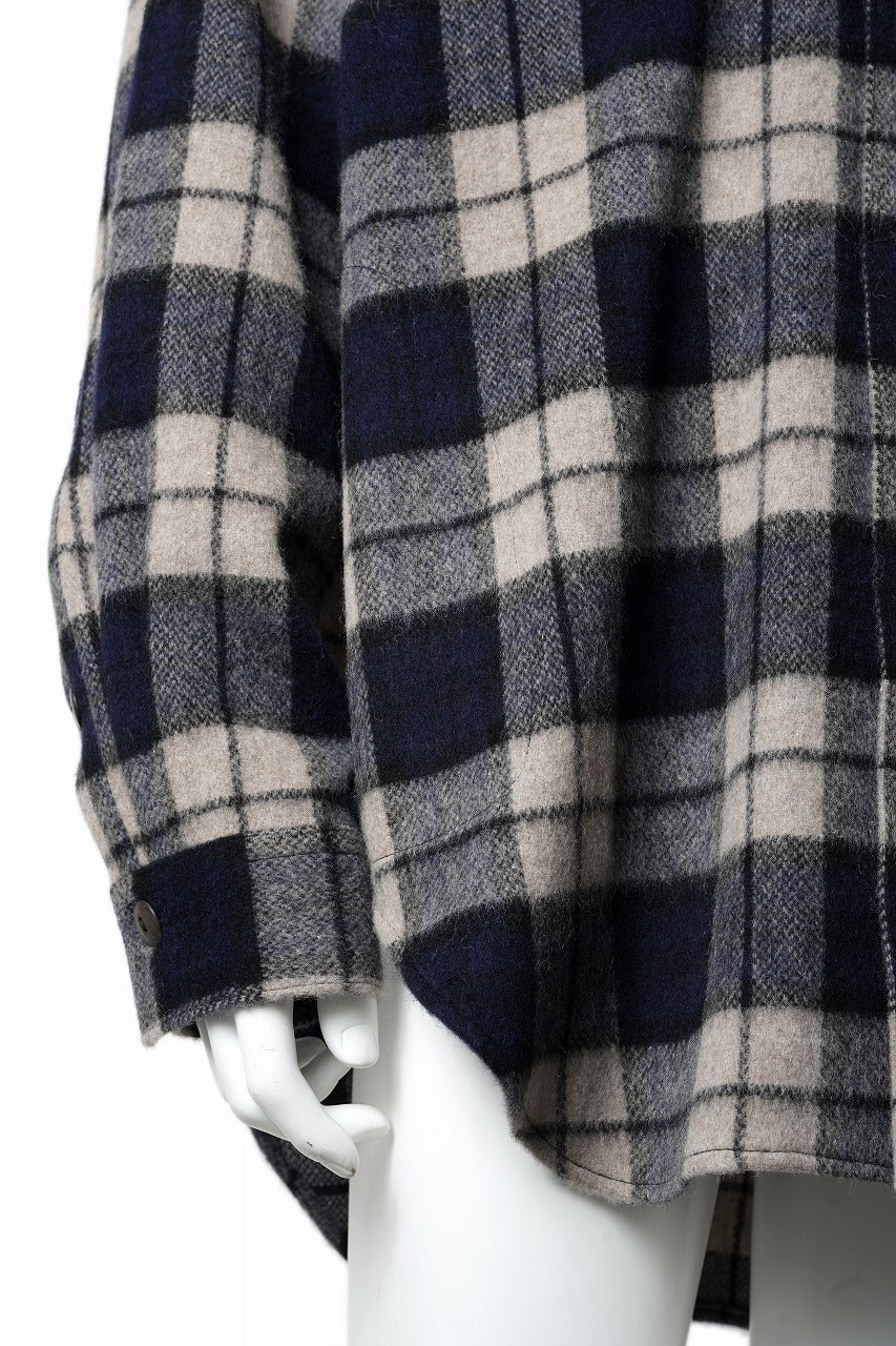 画像をギャラリービューアに読み込む, beauty : beast BEAVER TARTAN CHECK SHIRT (BEIGE CHECK)