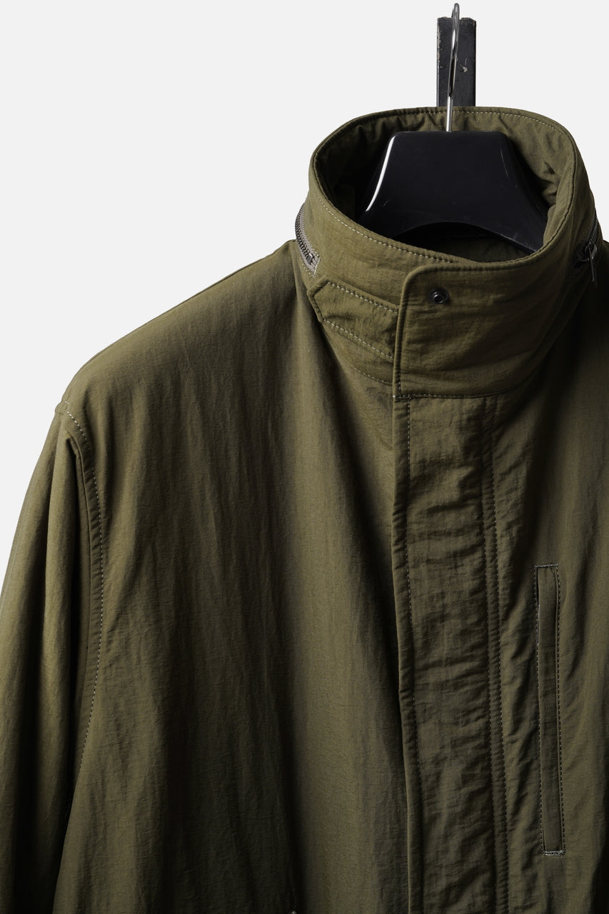 Load image into Gallery viewer, Y's for men MODS COAT / NYLON TASLAN with THINSULATE (KHAKI)