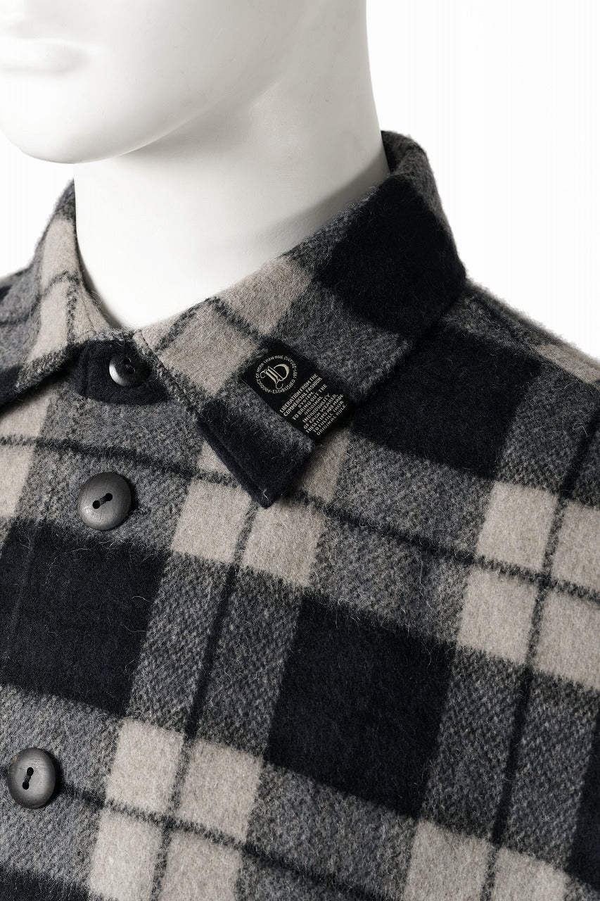 画像をギャラリービューアに読み込む, beauty : beast BEAVER TARTAN CHECK SHIRT (BEIGE CHECK)