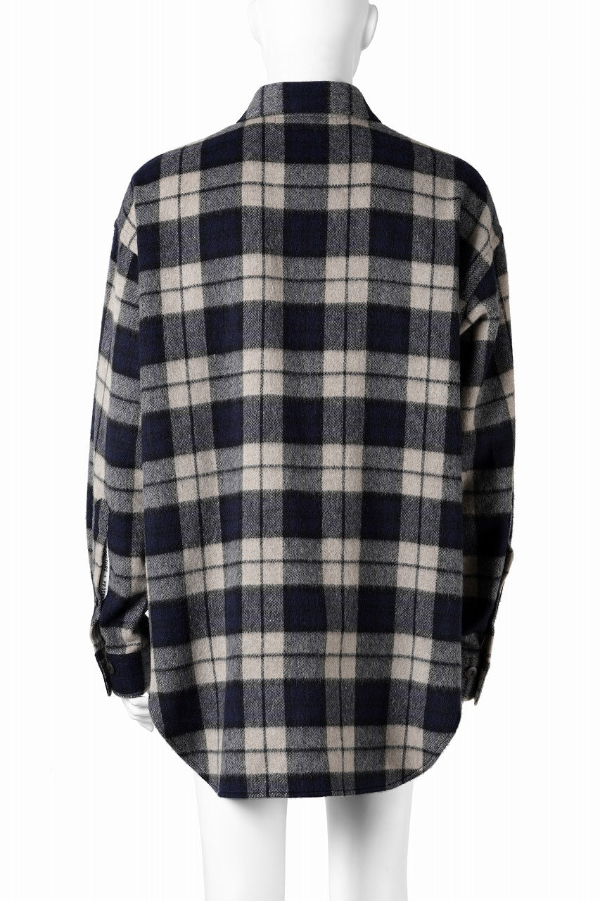 画像をギャラリービューアに読み込む, beauty : beast BEAVER TARTAN CHECK SHIRT (BEIGE CHECK)